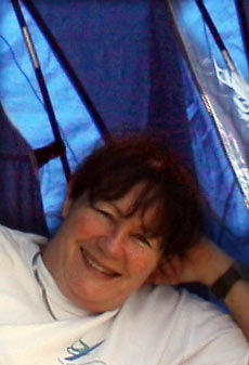 Joy Adams the sailmaker and repairer
